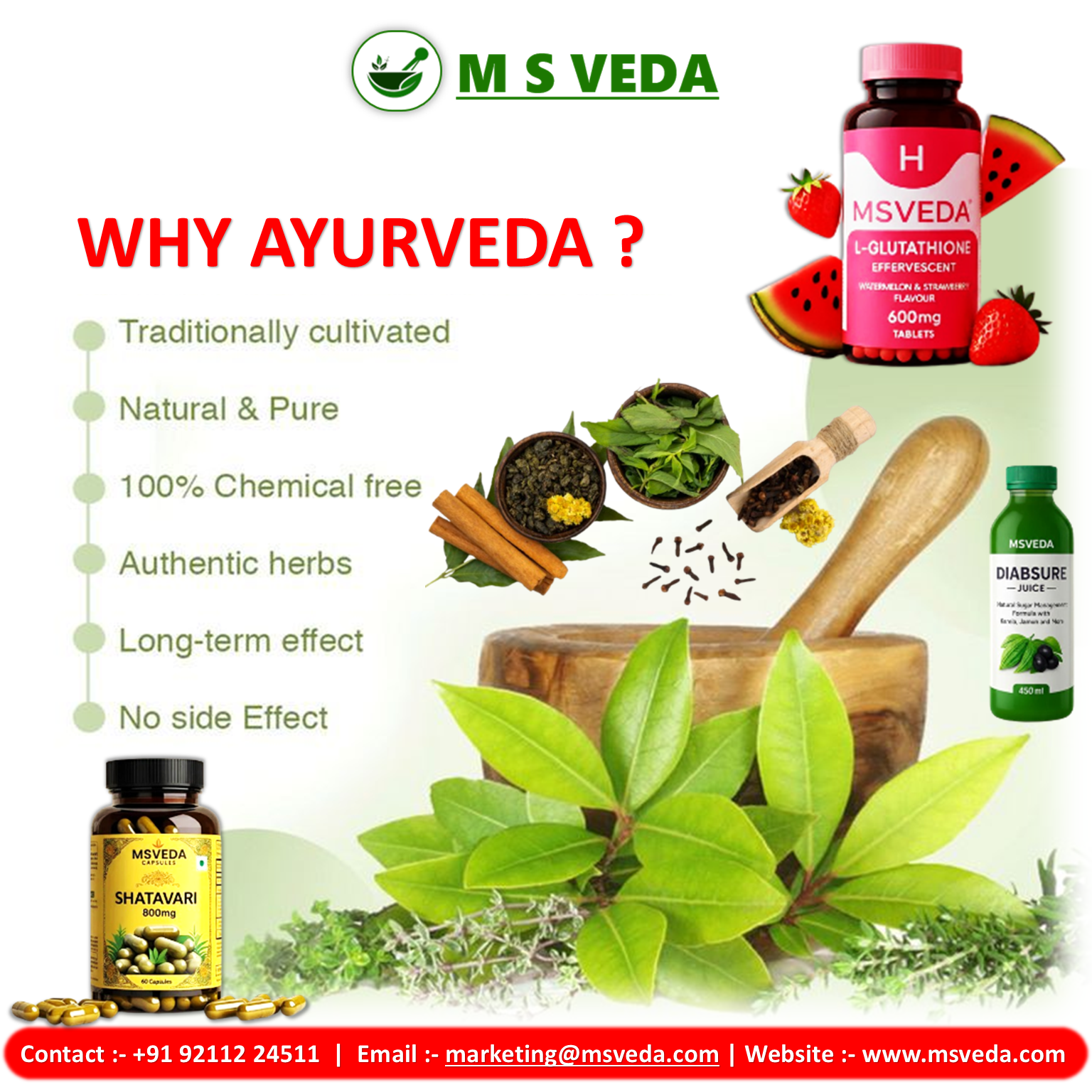 Why Ayurveda ?
