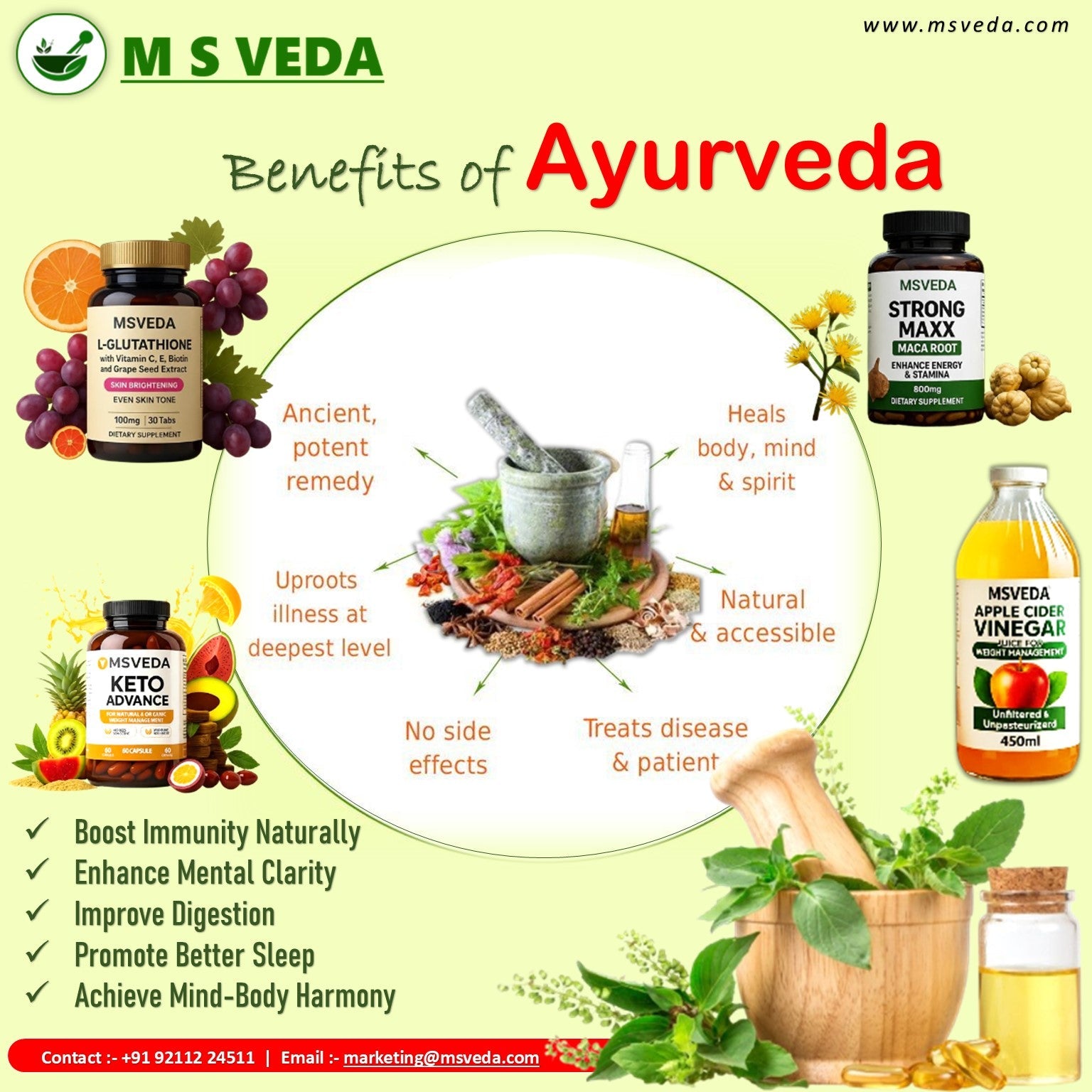 Benefits of Ayurveda