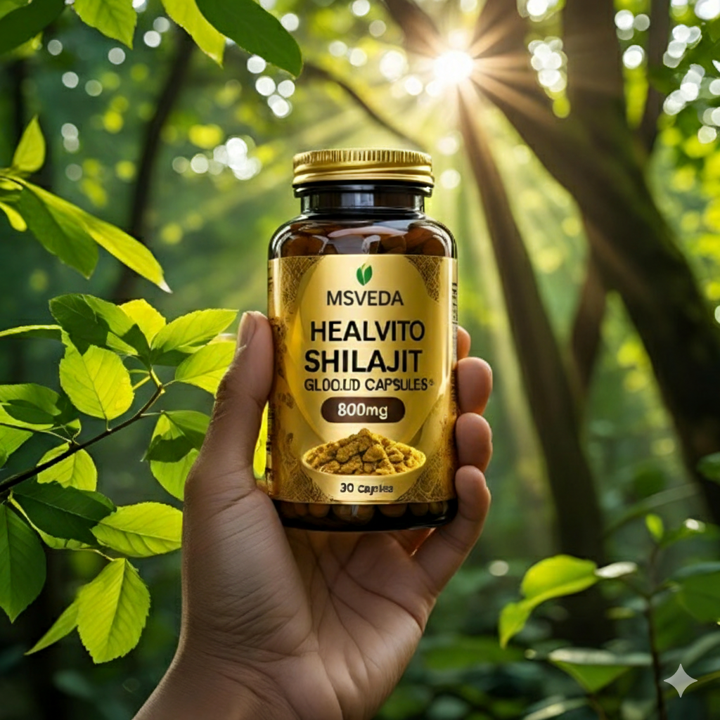 Shilajit Gold Capsules (800mg) – 30 Capsules