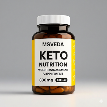 MSVEDA - Keto Nutrition - Weight Management Supplement 800mg (60 Cap)