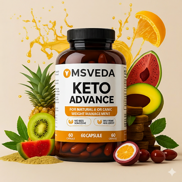 MSVEDA Keto Advance - for Natural & Organic Weight Management (60 Capsule)