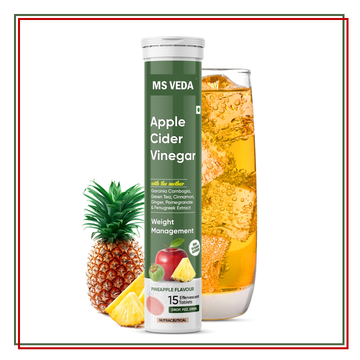 Apple Cider Vinegar Pineapple Flavour For Weight Management