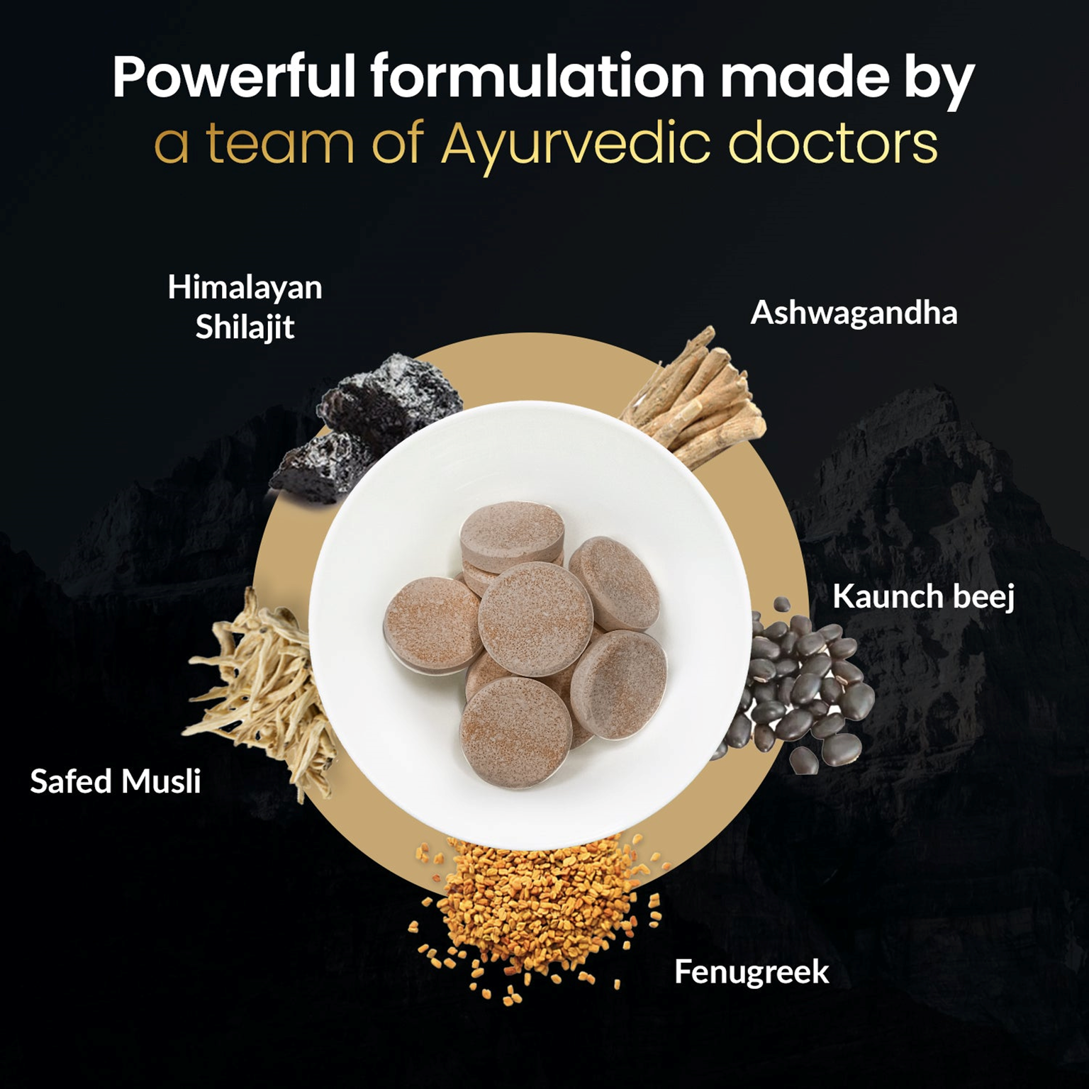 (Shilajit Cola) Pure Shilajit Effervescent with Ashwagandha
