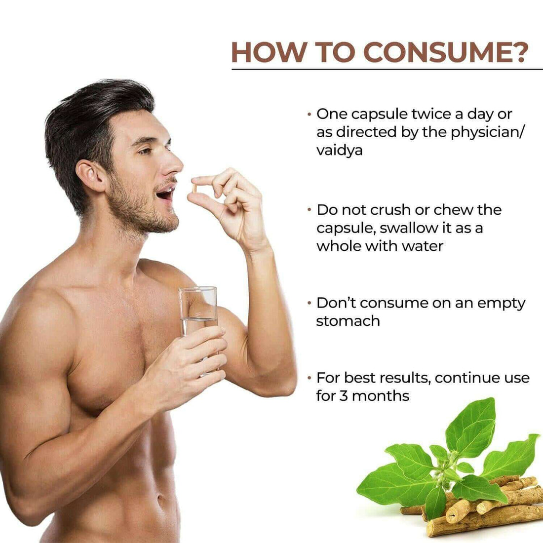 MSVEDA Ashwagandha Capsules- 800mg (30 Veg Cap)