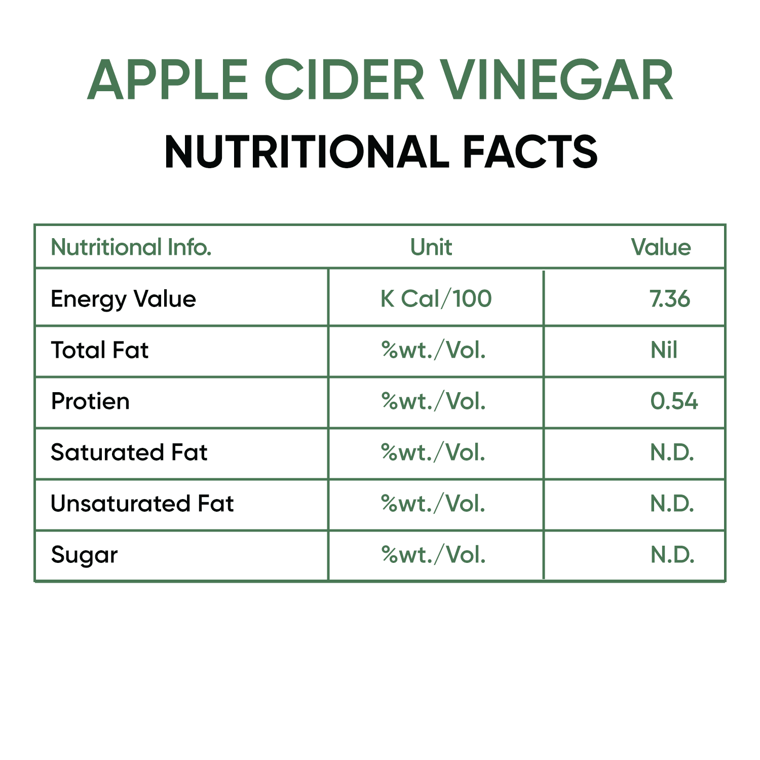 Apple Cider Vinegar Juice For Weight Management - Unfiltered & Unpasteurized (450ml)